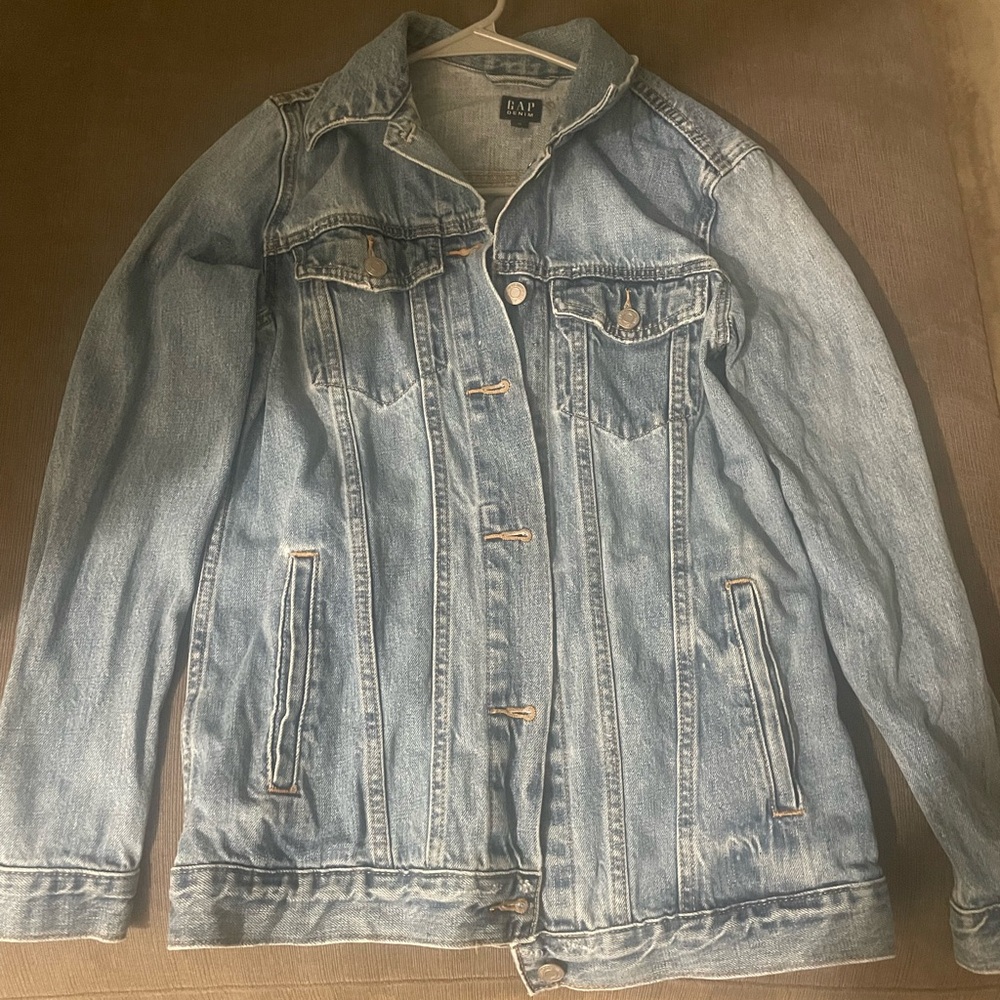 GAP Men's Light Blue Denim Jacket